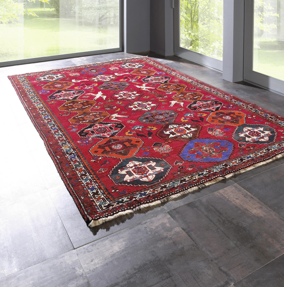 ORIENTTEPPICH 170/250 cm Persien Classic  - Rot, Lifestyle, Textil (170/250cm) - Cazaris