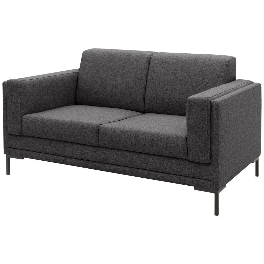 Thumbnail - Looks by W.Joop 2-Sitzer-Sofa Looks Vii, Anthrazit, Textil, Uni, 155x82x90 cm, Made in EU, FSC Mix, Stoffauswahl, Rücken...