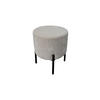 POUF Grau Textil  - Grau, Design, Textil (38/46/38cm) - MID.YOU