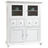 HIGHBOARD Kiefer massiv lackiert Weiß - Edelstahlfarben/Weiß, LIFESTYLE, Glas/Holz (112/137/42cm) - Landscape HIGHBOARD Kiefer massiv lackiert Weiß - Edelstahlfarben/Weiß, LIFESTYLE, Glas/Holz (112/137/42cm) - Landscape
