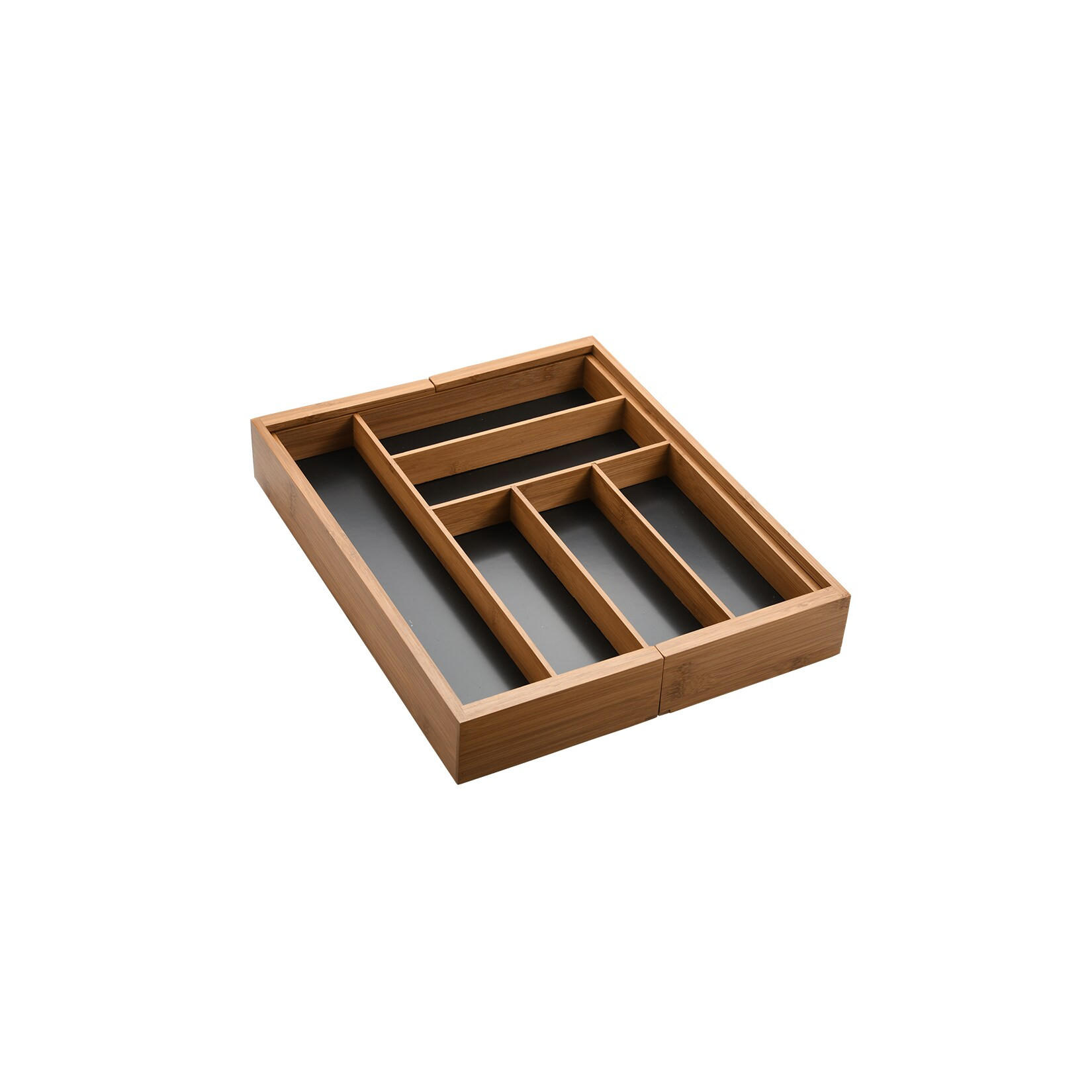 ULOŽAK ZA PRIBOR ZA JELO  - smeđa, Basics, drvo (35-57/43/6cm) - Kesper