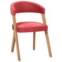 STUHL  in Lederlook, Mikrofaser  - Wildeiche/Eichefarben, Modern, Holz/Textil (56/81/66cm) - Venda