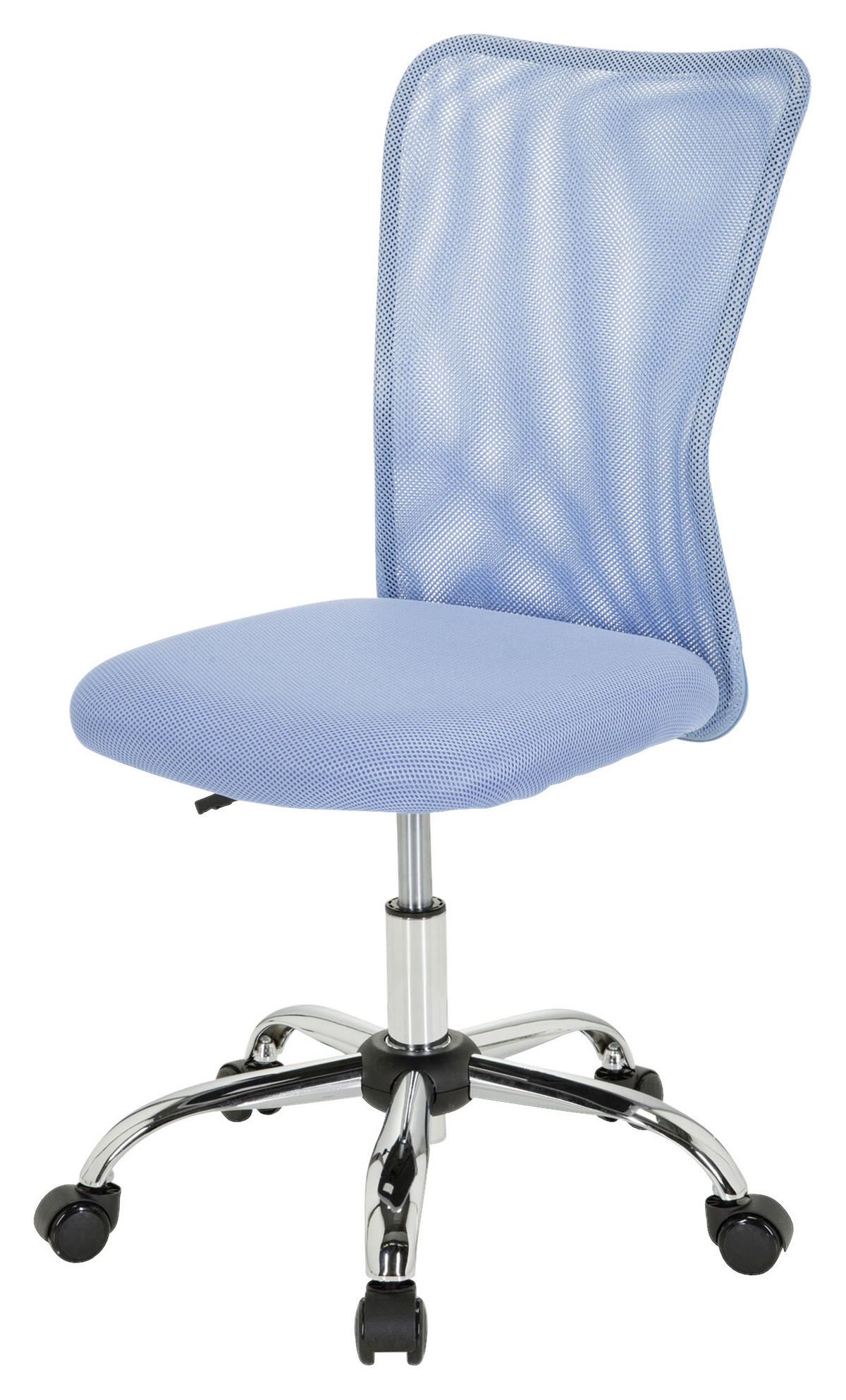 JUGENDDREHSTUHL Blau  - Blau, Basics, Kunststoff (54/88-98/54cm) - MID.YOU