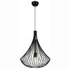 PENDELLEUCHTE 90/38/40 cm  - Schwarz, Design, Metall (90/38/40cm)