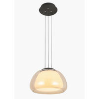 LED-HÄNGELEUCHTE Luxxo 39/60-150 cm   - Schwarz, Design, Metall (39/60-150cm) - Hell
