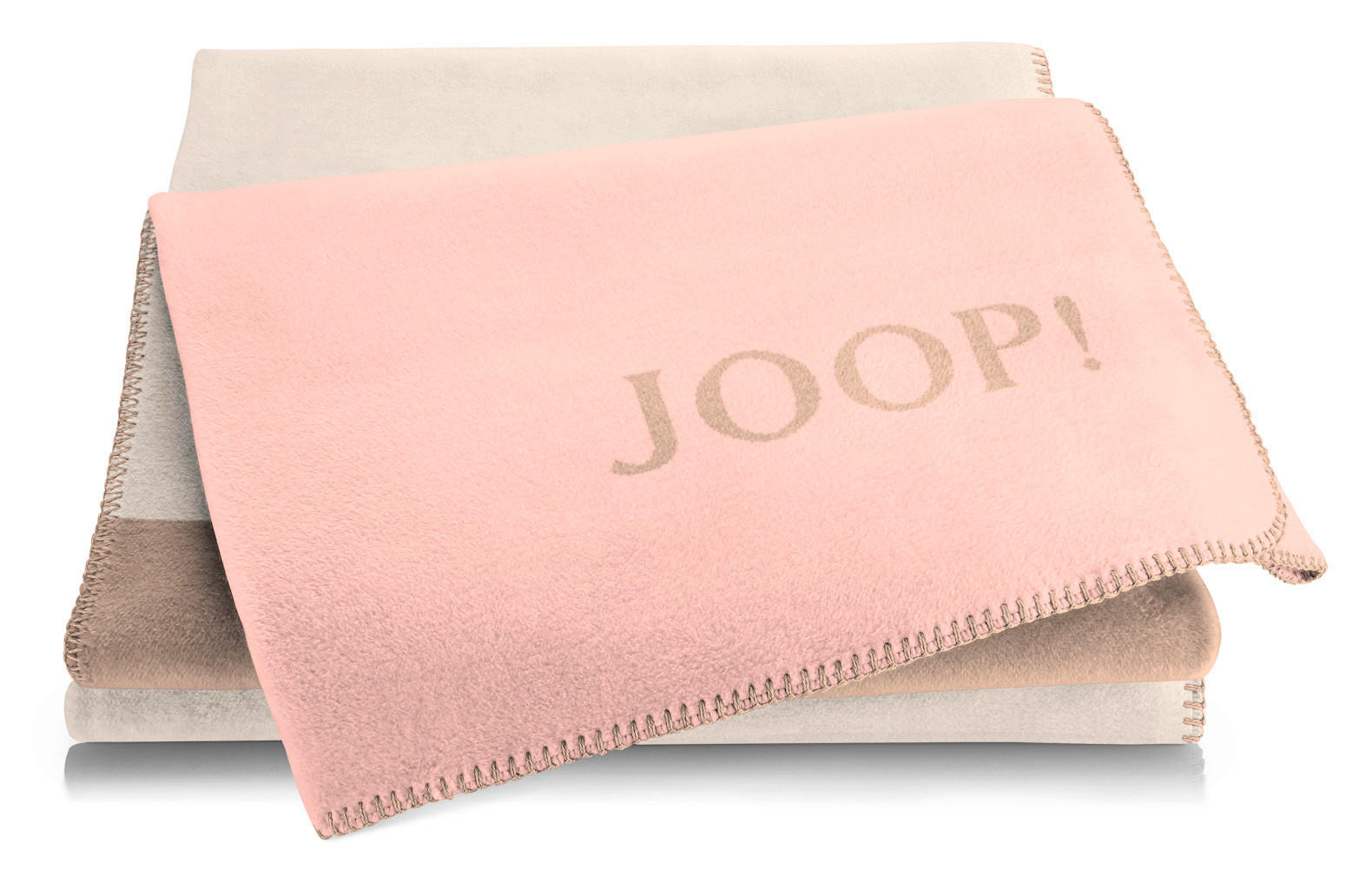 WOHNDECKE Split 150/200 cm  - Hellrosa, Basics, Textil (150/200cm) - Joop!