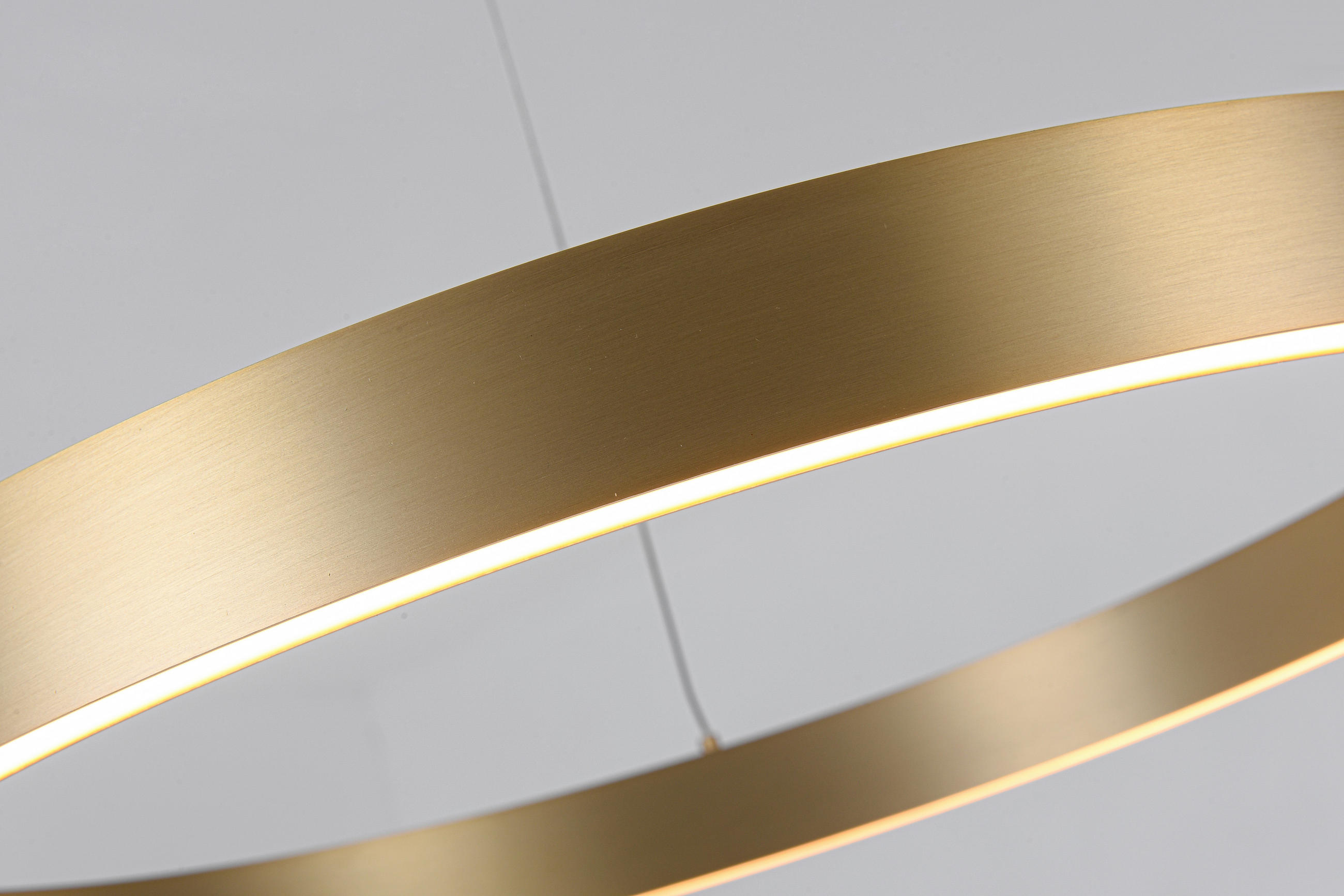 LED-HÄNGLAMPA Midway 60/126 cm  - guldfärgad, Design, metall (60/126cm)