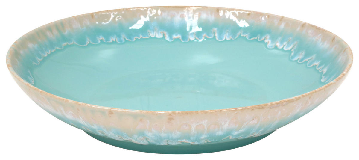 SCHÜSSEL TAORMINA   - Türkis, Basics, Keramik (34/7cm) - Costa Nova