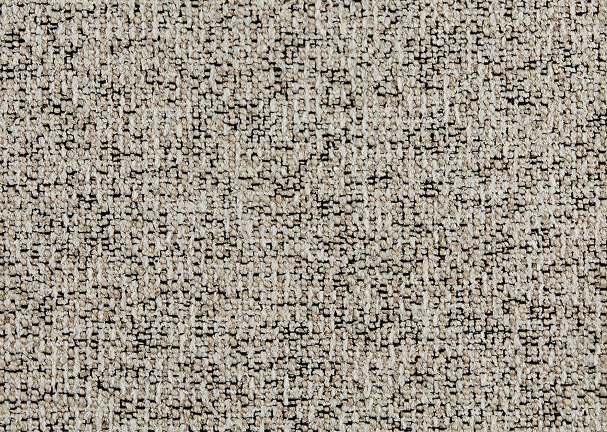 ECKSOFA Hellbraun Webstoff  - Hellbraun/Schwarz, Design, Holz/Textil (284/183cm) - Welnova