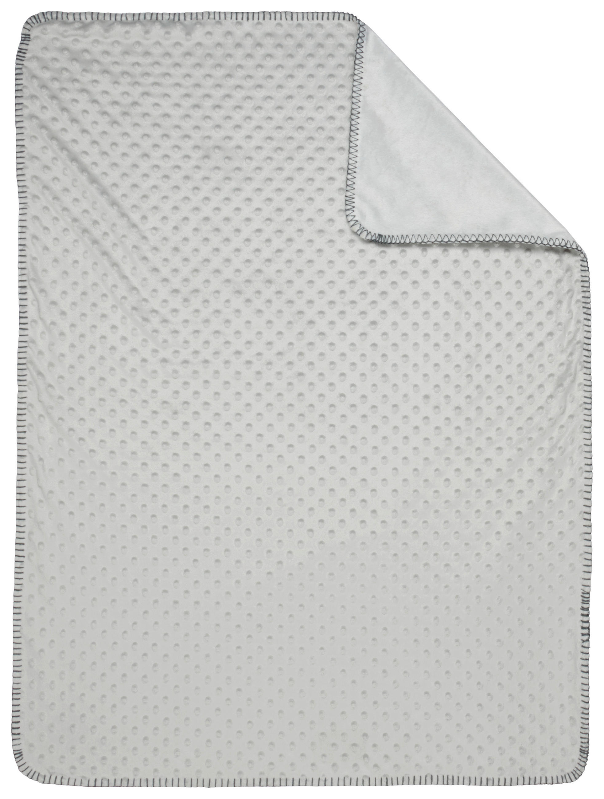 HEBKÁ DEKA, 75/100 cm - světle šedá, Basics, textil (75/100cm) - My Baby Lou