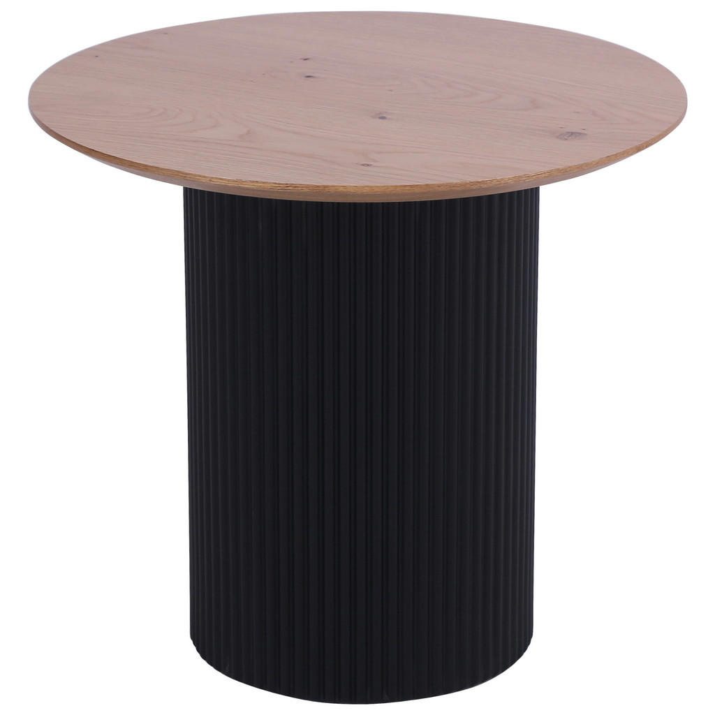 Stylife KONFERENČNÝ STOLÍK, čierna, farba duba, drevo, kompozitné drevo, 50/50/48 cm