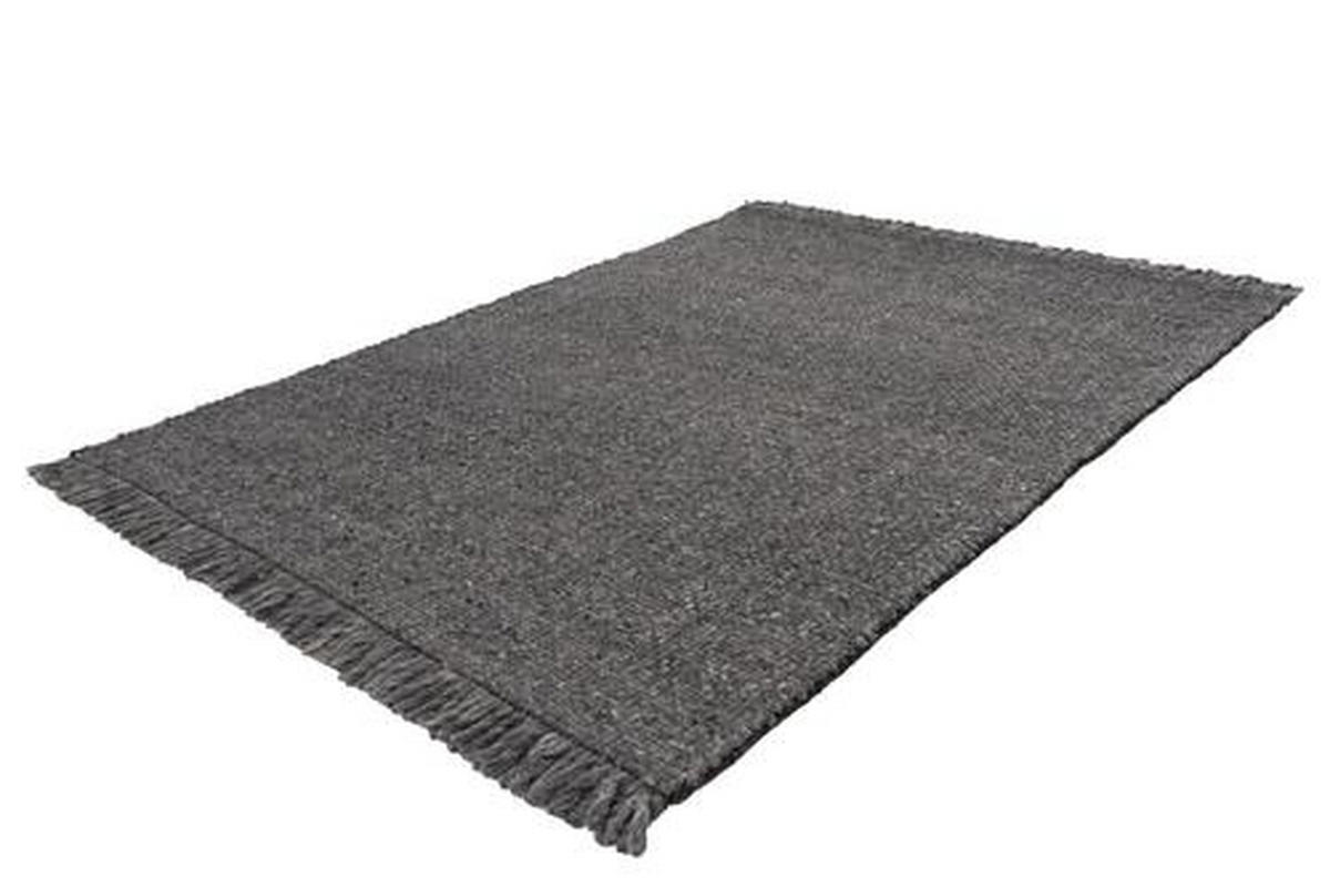 WEBTEPPICH 200/290 cm My Eskil  - Anthrazit, Design, Textil (200/290cm) - Linea Natura