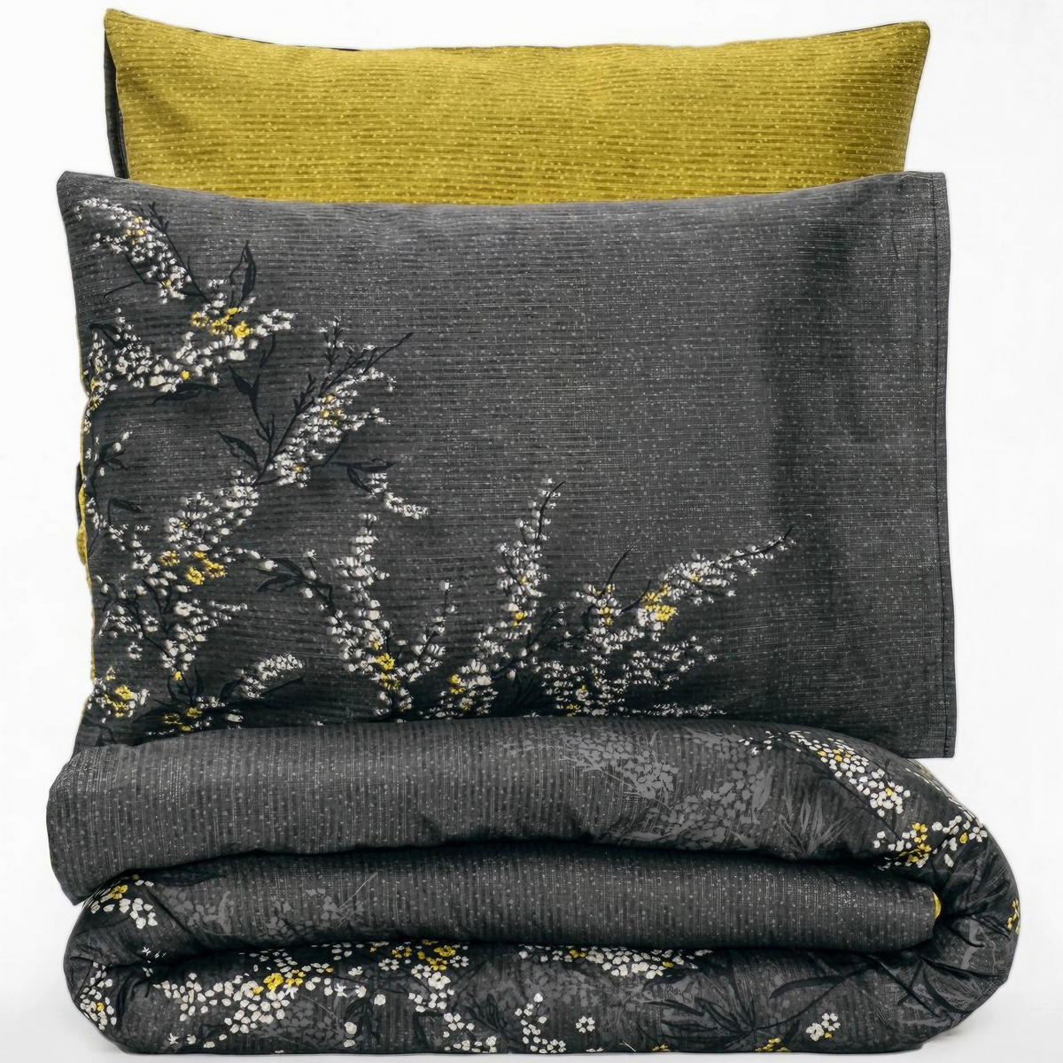 BETTWÄSCHE 135/200 cm  - Anthrazit/Multicolor, Basics, Textil (135/200cm)