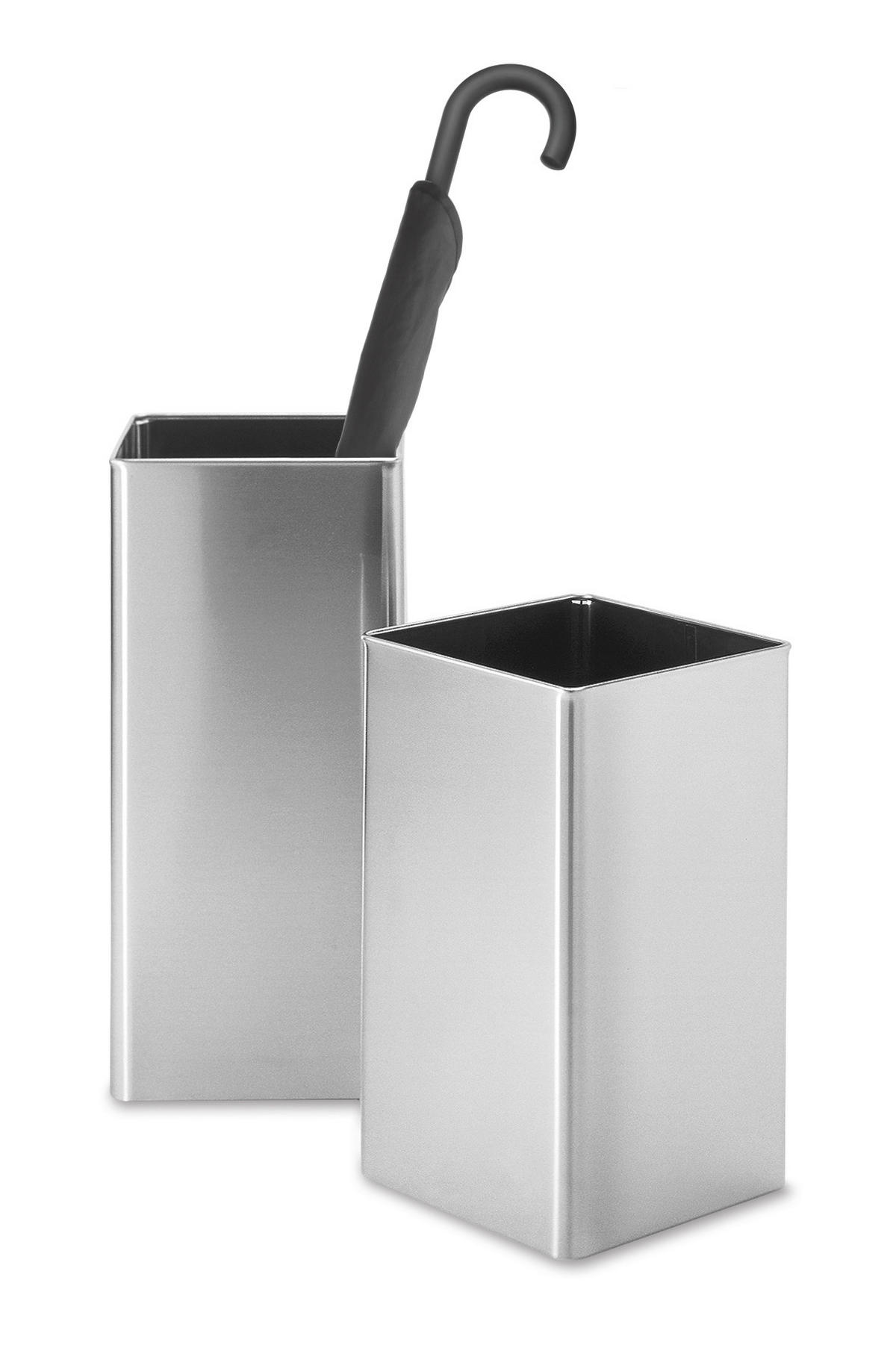 PAPIERKORB  - Edelstahlfarben, Design, Metall (22/40/22cm) - Zack