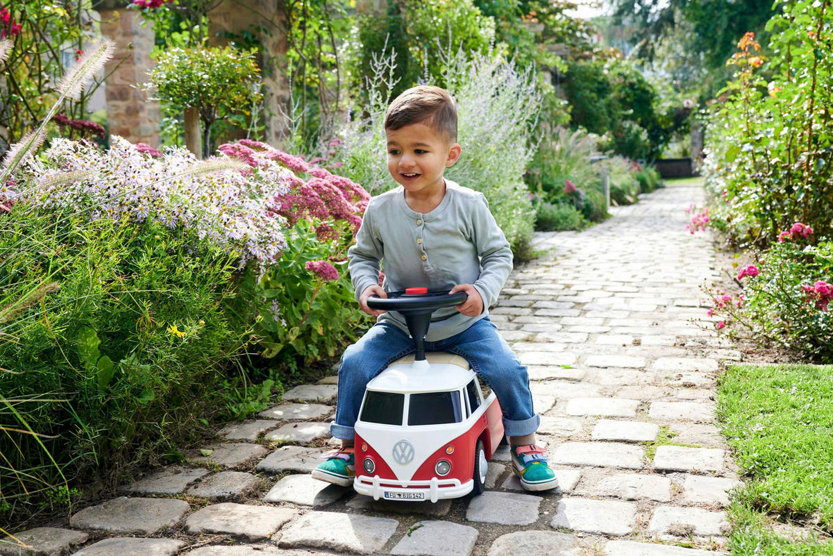 RUTSCHFAHRZEUG   - Rot/Multicolor, Basics, Kunststoff (60/26/30cm) - BIG