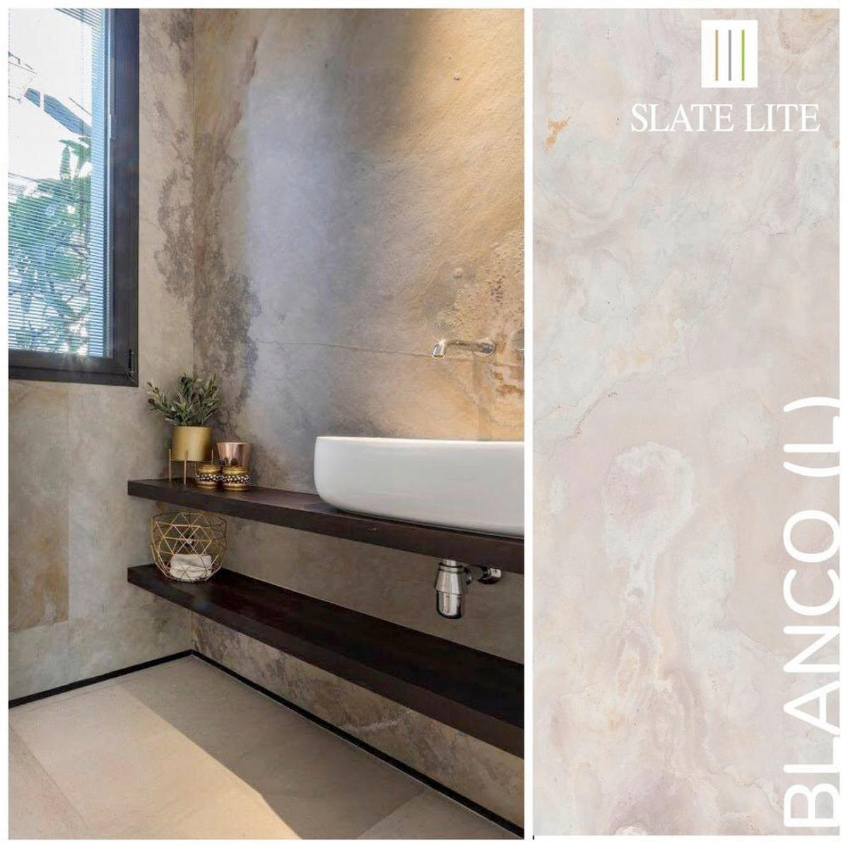 WANDPANEEL Grau, Hellgrau, Hellrosa, Beige  - Hellrosa/Beige, Basics, Kunststoff/Stein (240/120cm)