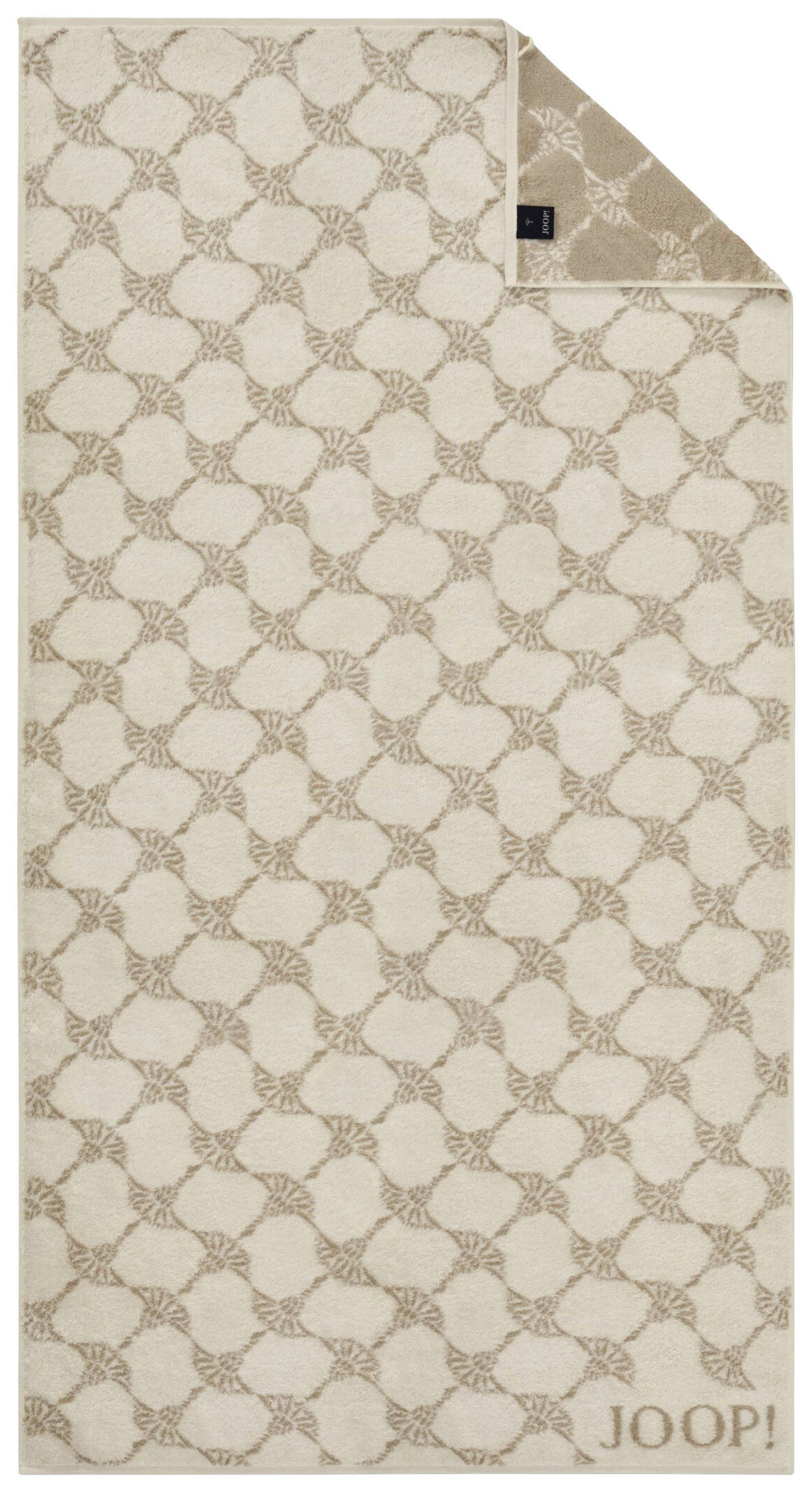 TÖRÖLKÖZŐ 80/150 cm bézs  - bézs, Basics, textil (80/150cm) - Joop!