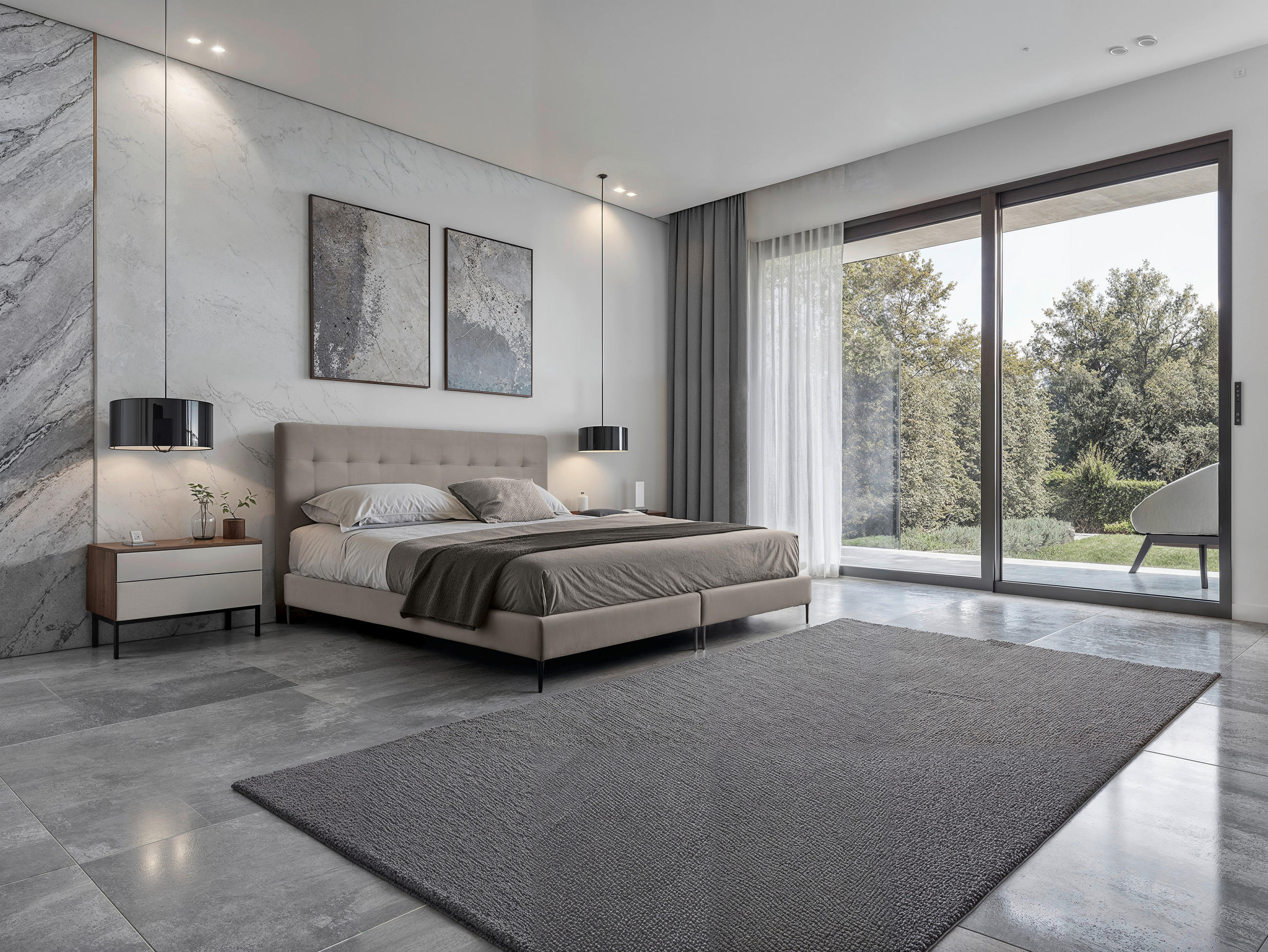 Boxspring, 180/200 cm, crem