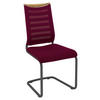 SCHWINGSTUHL  in  - Eichefarben/Bordeaux, Design, Holz/Textil (47/99/59cm) - Venjakob