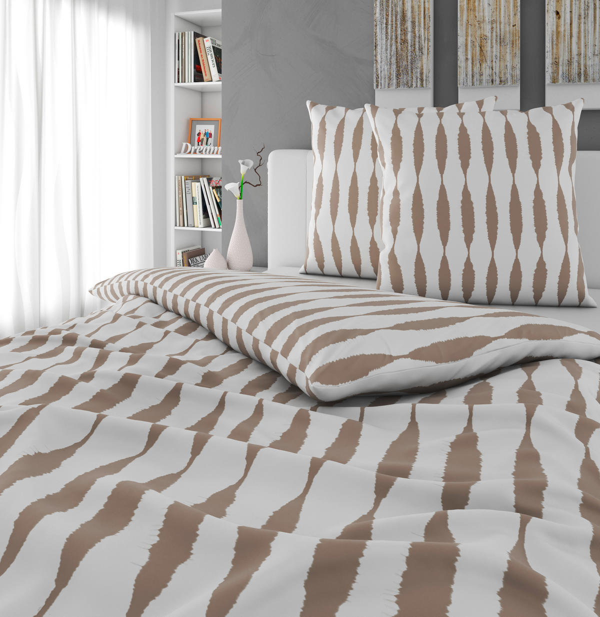 BETTWÄSCHE Voile 200/200 cm  - Textil (200/200cm) - Novel