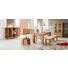 VITRINE Sheesham massiv Sheeshamfarben - Sheeshamfarben/Naturfarben, LIFESTYLE, Glas/Holz (100/180/40cm) - LANDSCAPE
