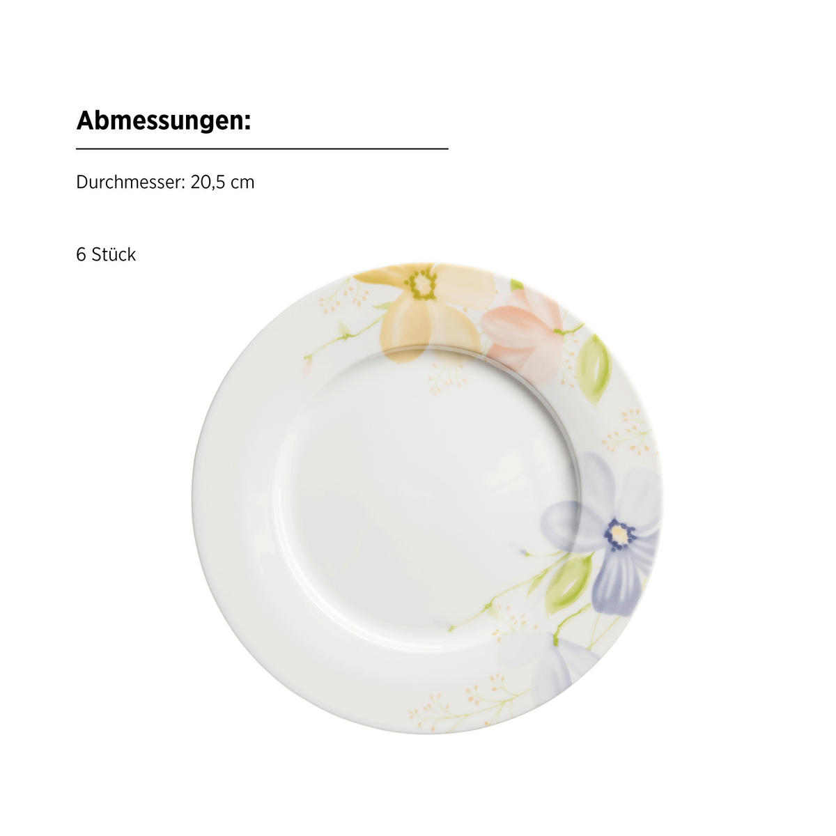 TAFELSERVICE ZIBAL 18-teilig  - Weiss, Basics, Keramik - Mäser