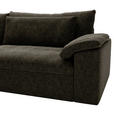 ECKSOFA  in Webstoff Schwarz  198/306 cm  - Schwarz, MODERN, Kunststoff/Textil (198/306cm) - Carryhome