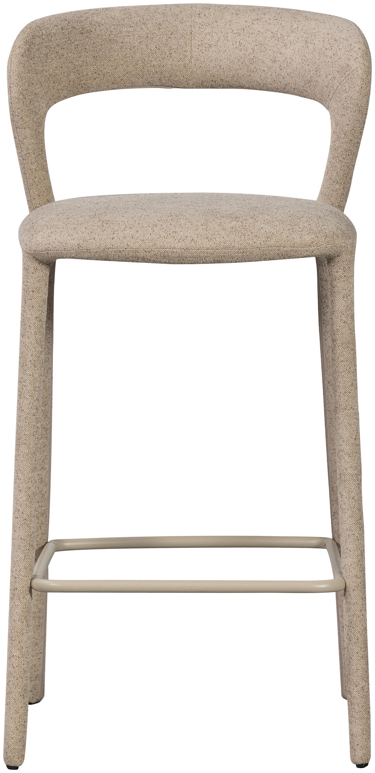 BARHOCKER Webstoff Sandfarben  - Sandfarben, MODERN, Textil (48/95/52cm) - Livetastic