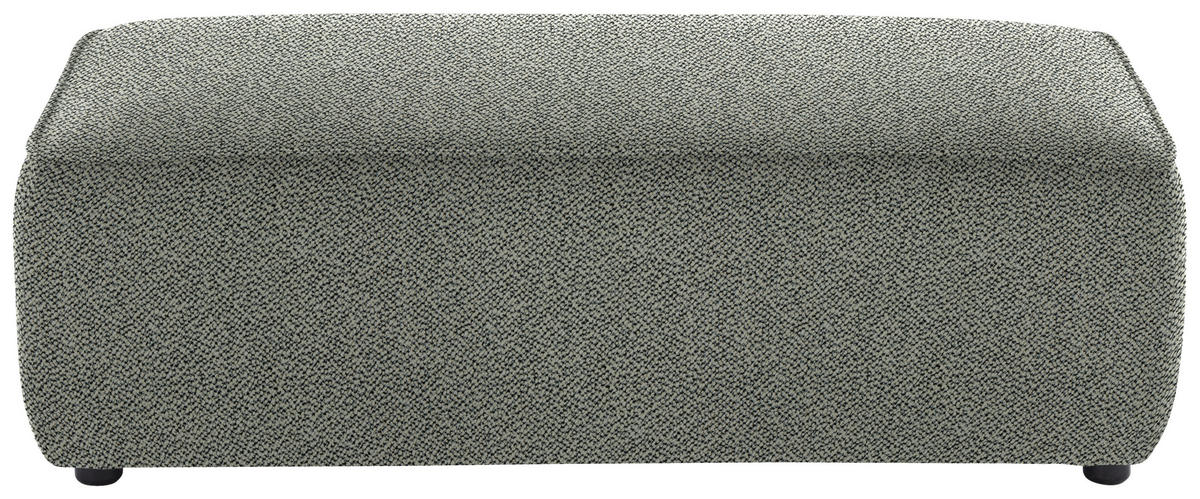 ECKSOFA  in Flachgewebe Grau  164/341 cm  - Schwarz/Grau, Design, Kunststoff/Textil (164/341cm) - W.Schillig