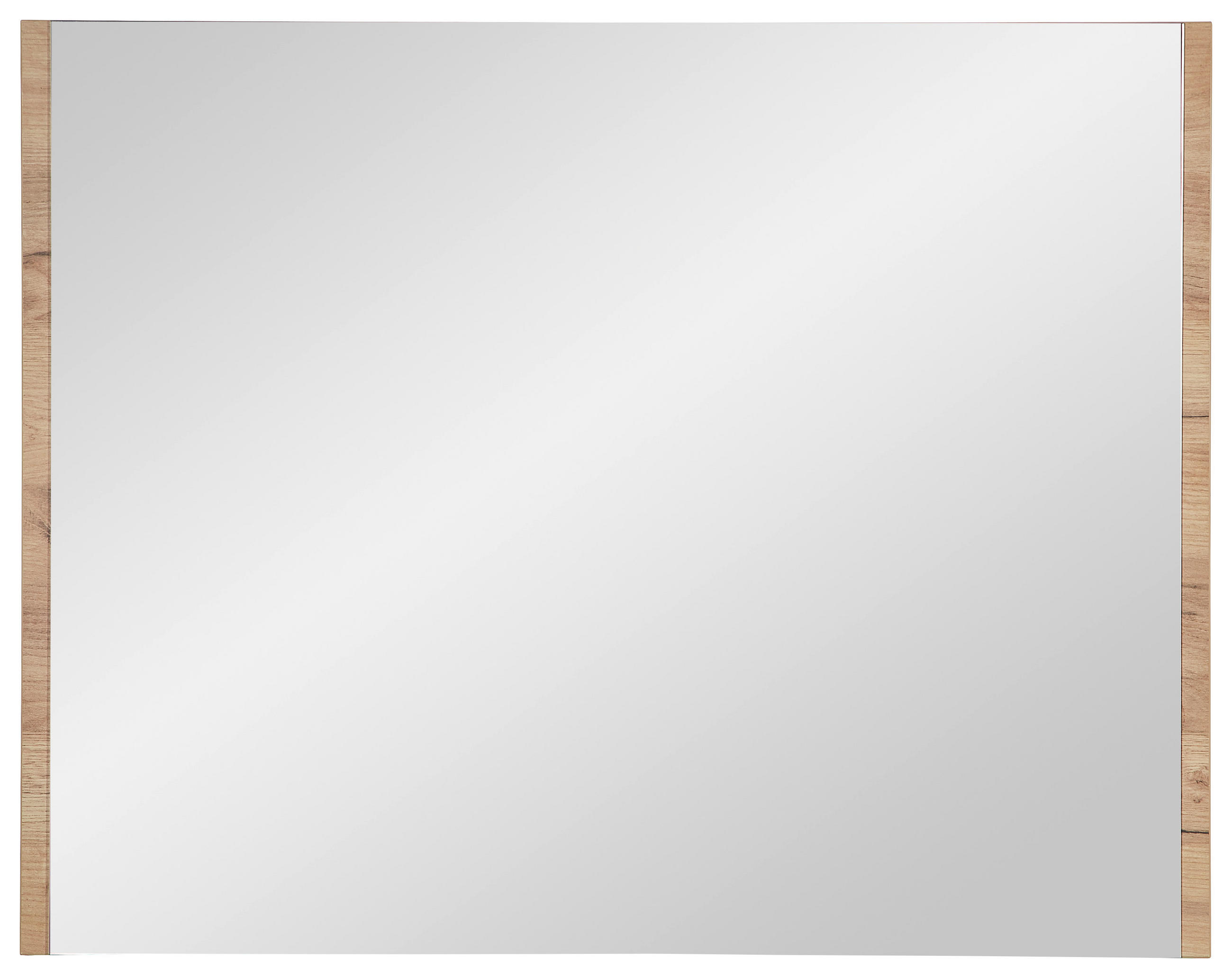 WANDSPIEGEL 91/71/3 cm    - Eichefarben, Design, Glas/Holzwerkstoff (91/71/3cm) - Voleo