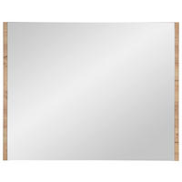 WANDSPIEGEL 91/71/3 cm    - Eichefarben, Design, Glas/Holzwerkstoff (91/71/3cm) - Voleo