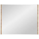 WANDSPIEGEL 91/71/3 cm    - Eichefarben, Design, Glas/Holzwerkstoff (91/71/3cm) - Voleo