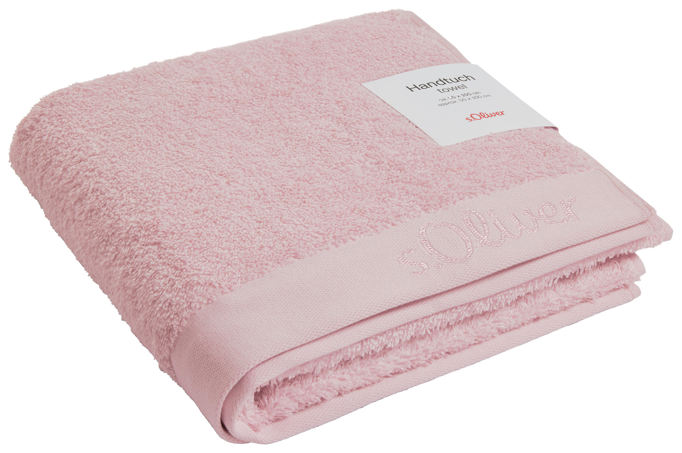 S. Oliver RUČNÍK, 50/100 cm, světle růžová