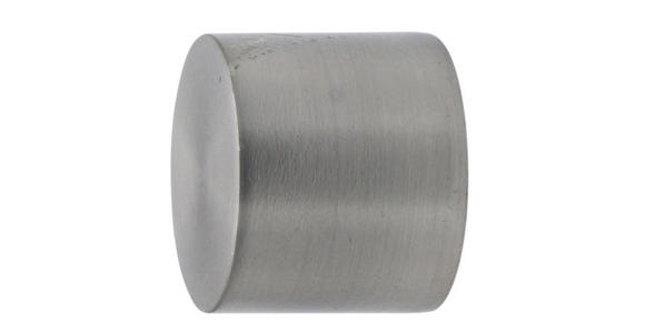 ENDSTÜCK  - Edelstahlfarben, Basics, Metall (2cm) - Homeware