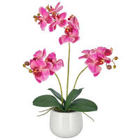 KUNSTBLUME - Pink/Lila, Basics, Keramik/Kunststoff (48cm)