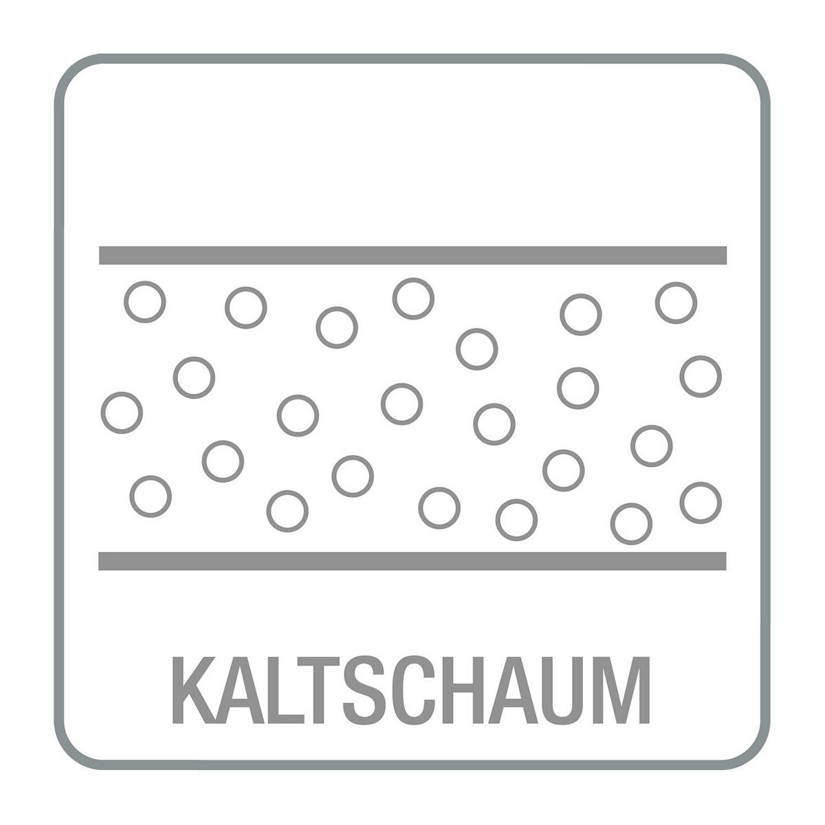 HOCKER Echtleder Schwarz  - Chromfarben/Schwarz, Design, Leder/Metall (95/46/80cm) - Livetastic