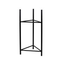 BLUMENSTÄNDER in Metall  - Schwarz, Basics, Metall (35/60/35cm)