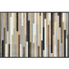 DVEŘNÍ ROHOŽKA, 50/75 cm, béžová, hnědá, šedá - šedá/hnědá, Konvenční, textil/plast (50/75cm) - Esposa