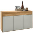 SIDEBOARD  152/88/45 cm 1 Schublade(n)  - Wildeiche/Perlmutt, Design, Holz/Holzwerkstoff (152/88/45cm) - Valnatura