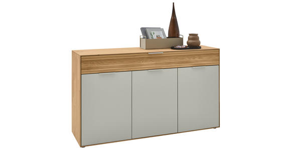 SIDEBOARD  152/88/45 cm 1 Schublade(n)  - Wildeiche/Perlmutt, Design, Holz/Holzwerkstoff (152/88/45cm) - Valnatura