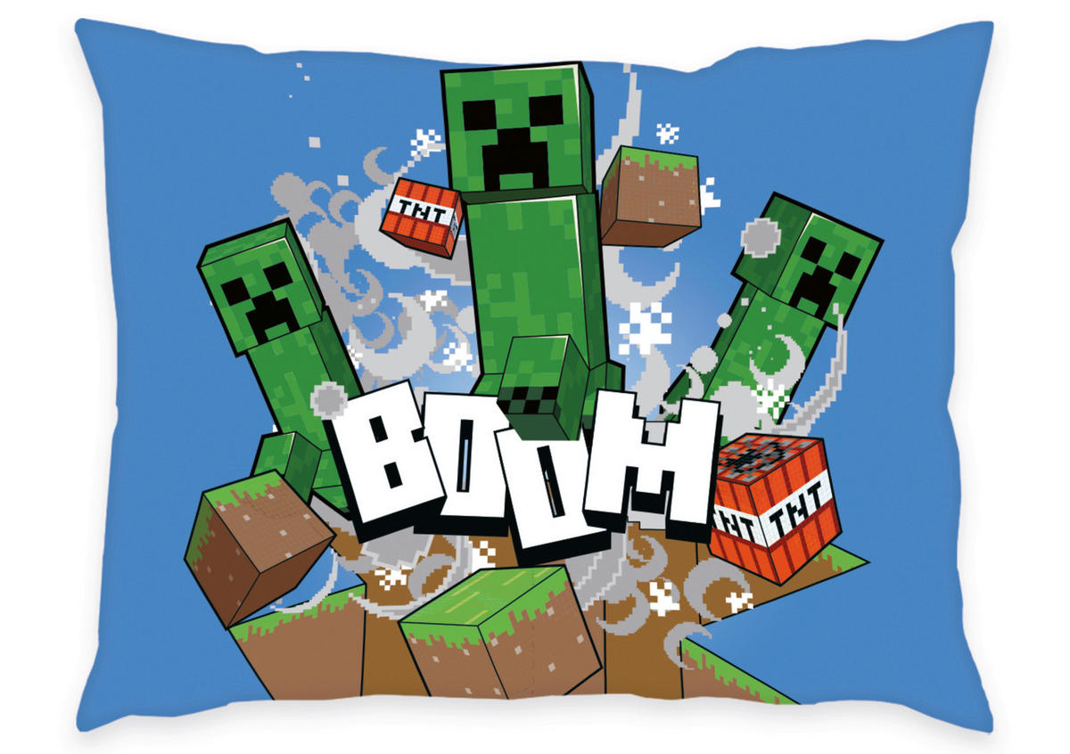 BETTWÄSCHE Minecraft Bettwäsche Renforcé 140/200 cm  - Multicolor, Basics, Textil (140/200cm) - Herding