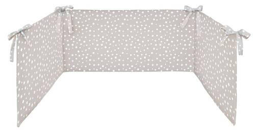 SET ZA DJEČJI KREVETIĆ 100/135 cm - taupe, Basics, tekstil (100/135cm) - Patinio