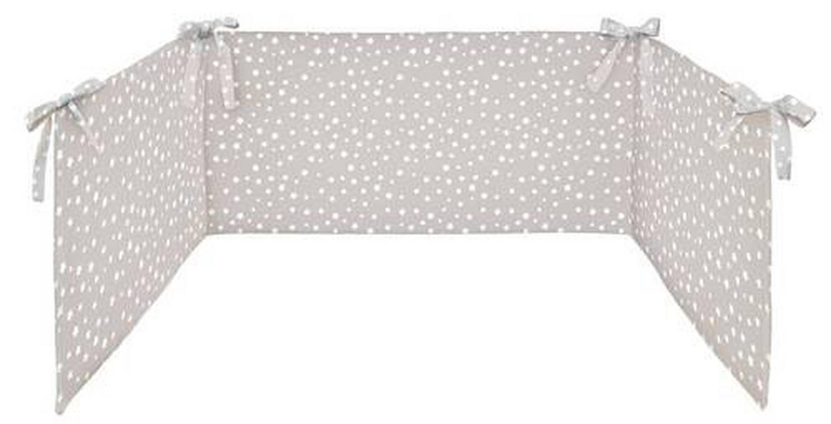 SET ZA DJEČJI KREVETIĆ  100/135 cm     - taupe, Basics, tekstil (100/135cm) - Patinio