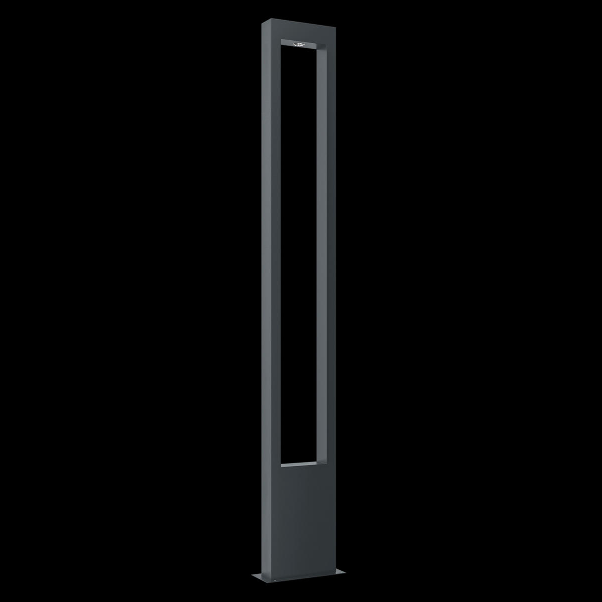 WEGELEUCHTE Outdoor 6/20/150 cm   - Graphitfarben, Trend, Metall (6/20/150cm) - MAYTONI