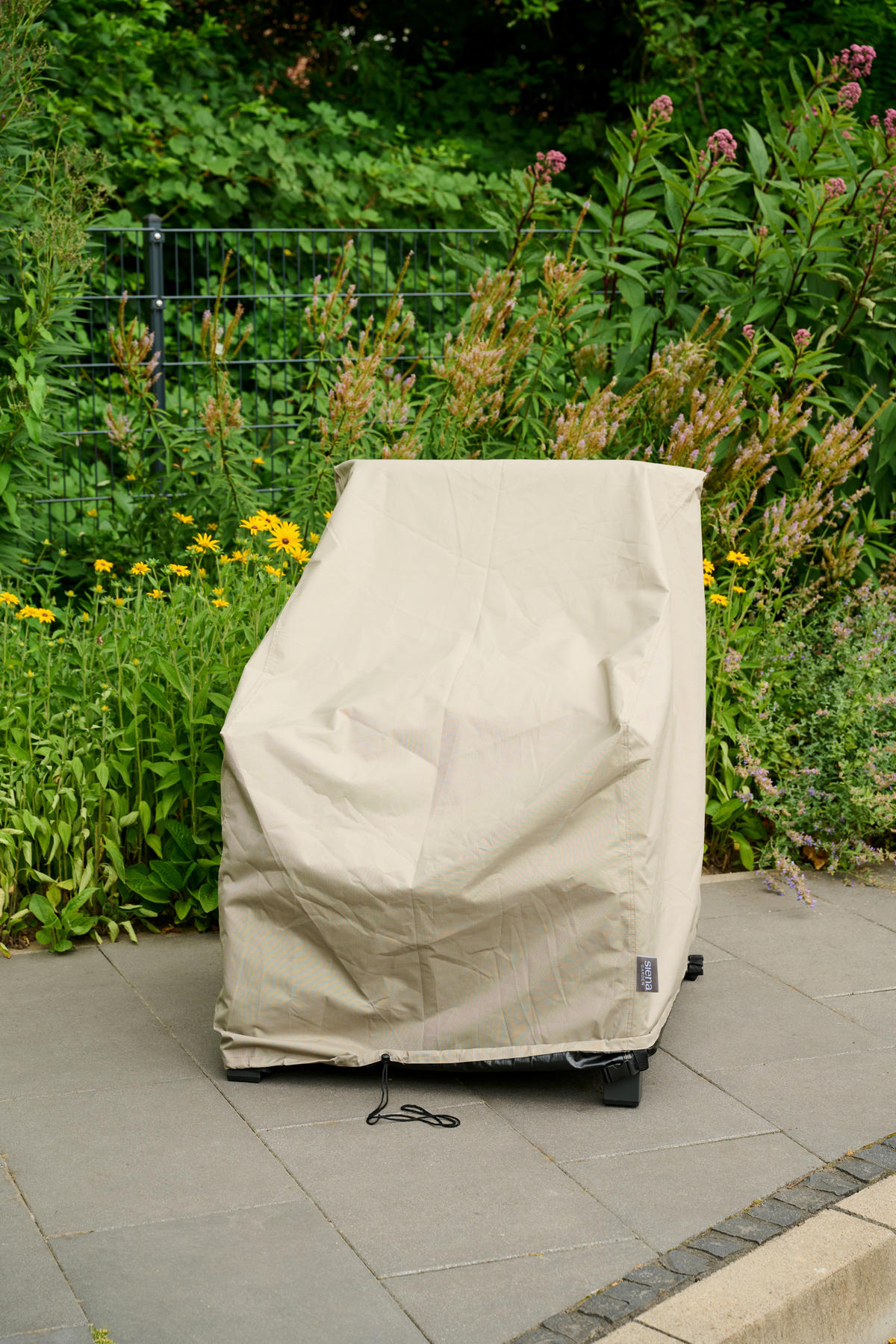 SCHUTZHÜLLE 78/110/75 cm  - Beige, MODERN, Kunststoff (78/110/75cm) - Siena Garden