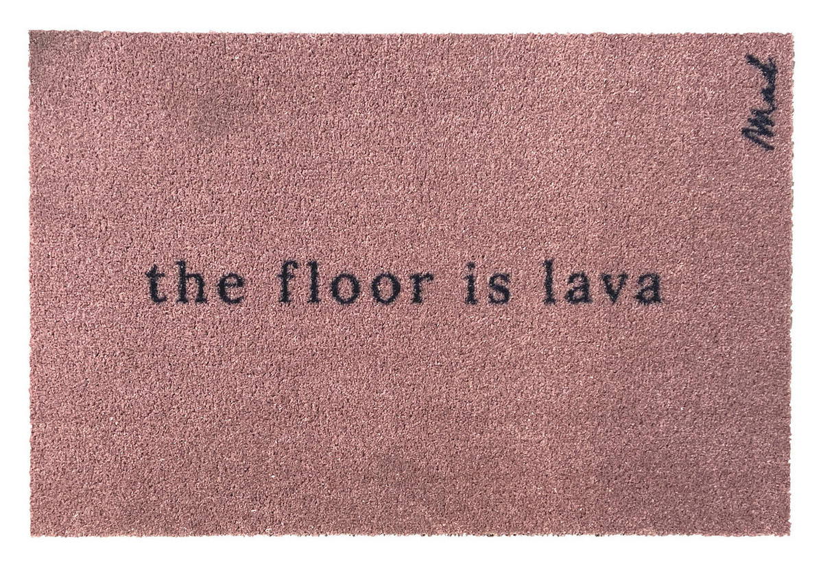 FUßMATTE  50/75 cm  Pink  - Pink, Trend, Kunststoff (50/75cm) - madaboutmats