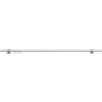 TYČ NA ZÁVĚSY A PŘÍSLUŠENSTVÍ  240 cm - barvy nerez oceli, Design, kov (240cm) - Homeware