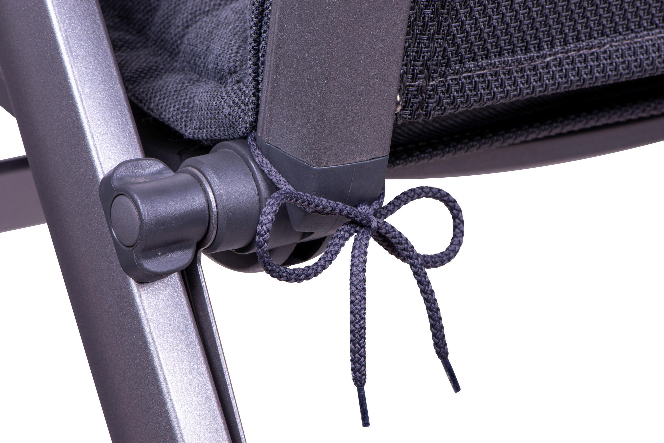 SESSELAUFLAGENSET Uni  - Anthrazit, Basics, Textil (50/7/120cm)