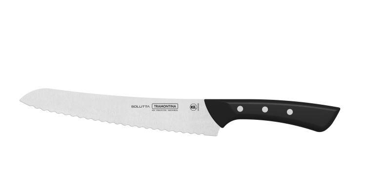BROTMESSER Solutta 36,5 cm  - Schwarz/Grau, Basics, Metall (36,5cm)