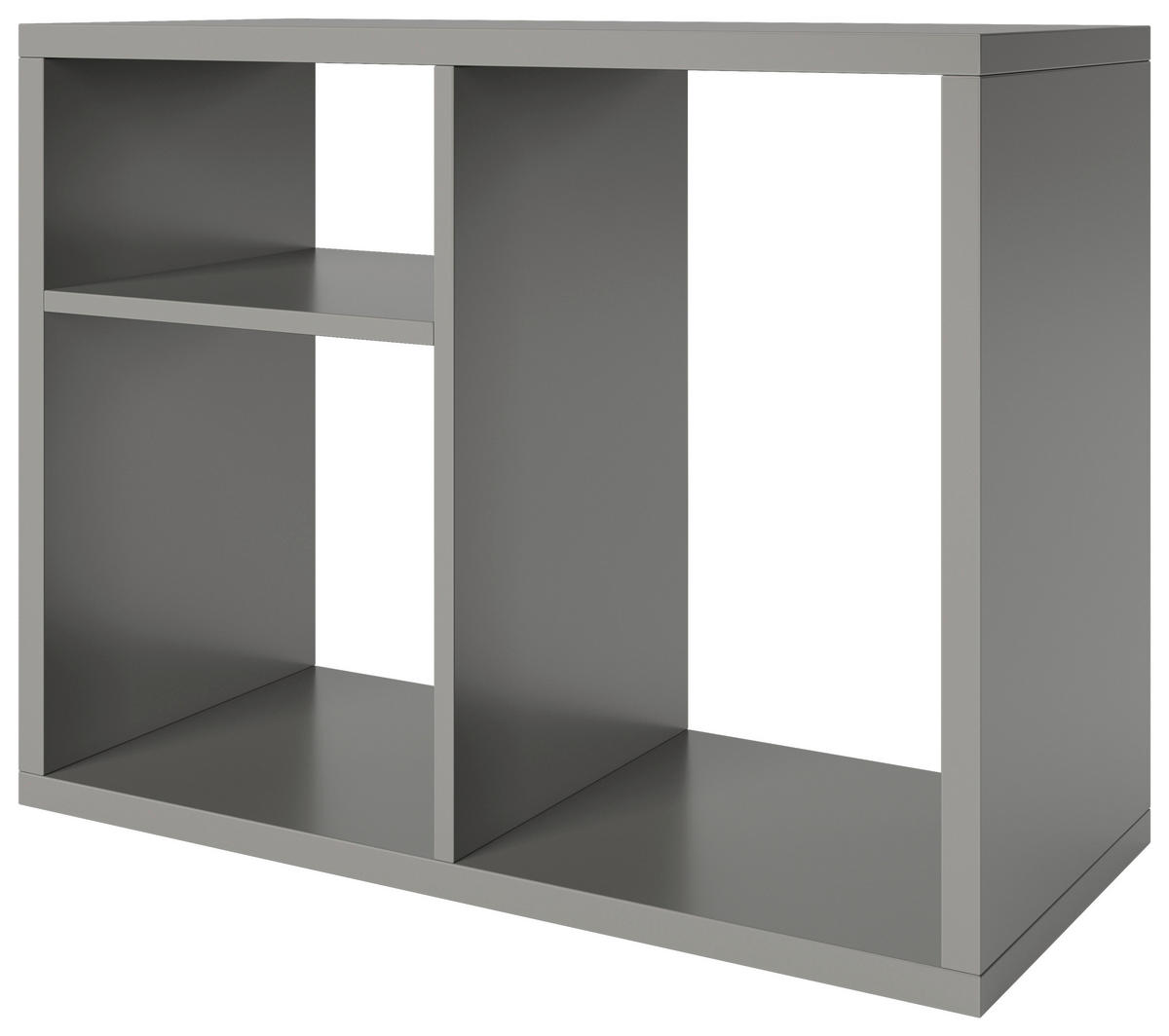 REGAL Grau  - Grau, Basics, Holzwerkstoff (75/58/34cm) - MID.YOU